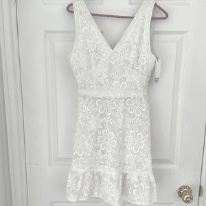 Mini white dress NWT